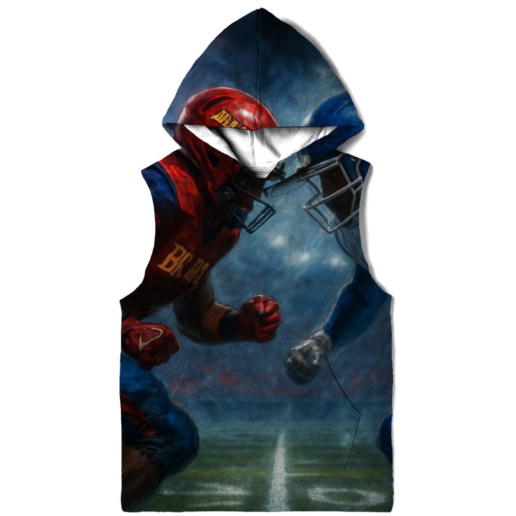 Gridiron Clash Under Tomahawk Skies hoodie designs