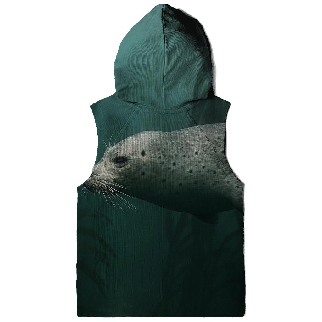 Kelp Forest Patrol Harbor Seal hoodie styles