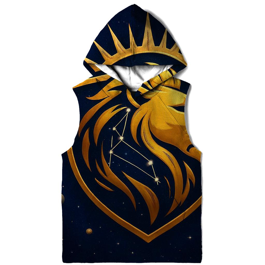 Solar Crown Leo Star Crest custom hoodies
