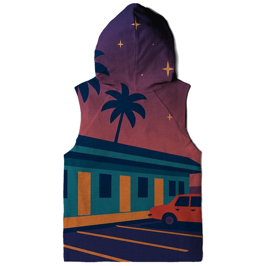 Starlight Motel Highway printed hoodies