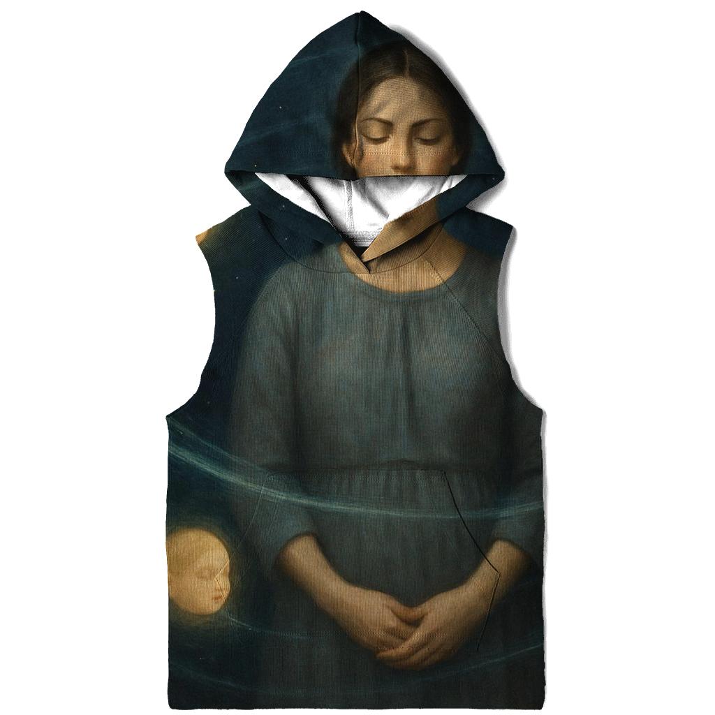 Orbit Of A Mothers Presence printed hoodies