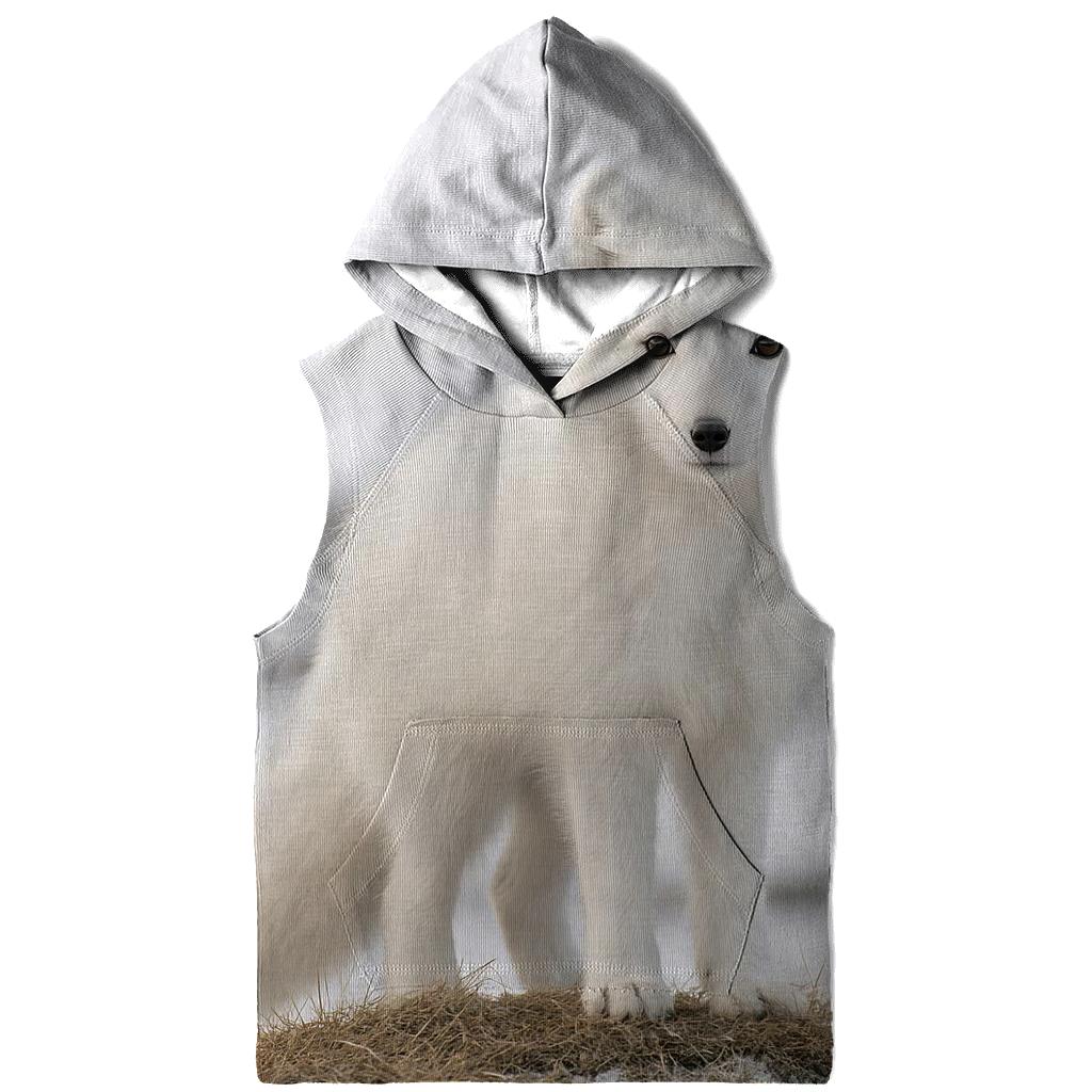 Tundra Watch Arctic Fox embroidered hoodies