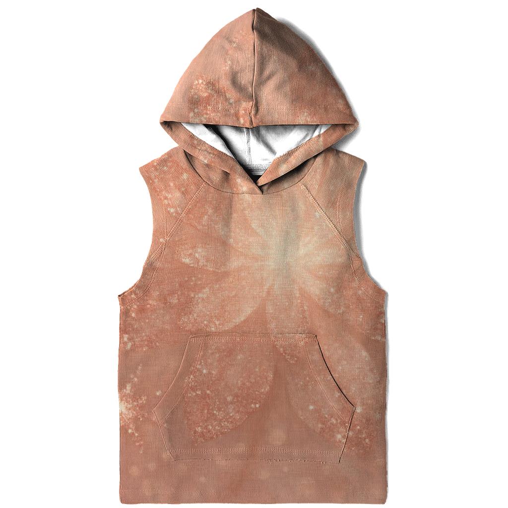 Rosy Stardust Bloom graphic hoodies