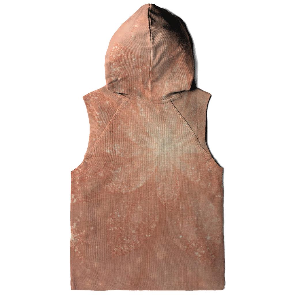 Rosy Stardust Bloom graphic hoodies