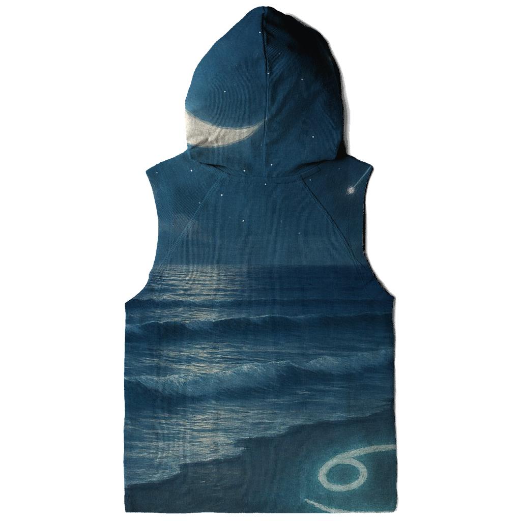 Gentle Cancer Moonlit Tides lightweight hoodies