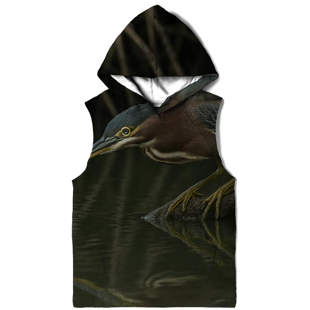 Mangrove Stillness Green Heron hoodies fashion