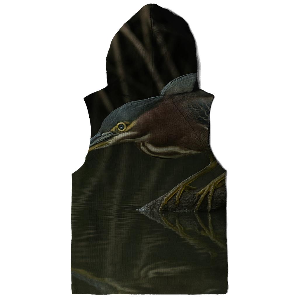Mangrove Stillness Green Heron hoodies fashion