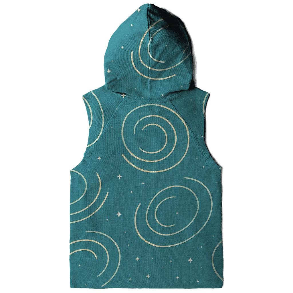 Gravitational Lens Arc Field zip-up hoodies