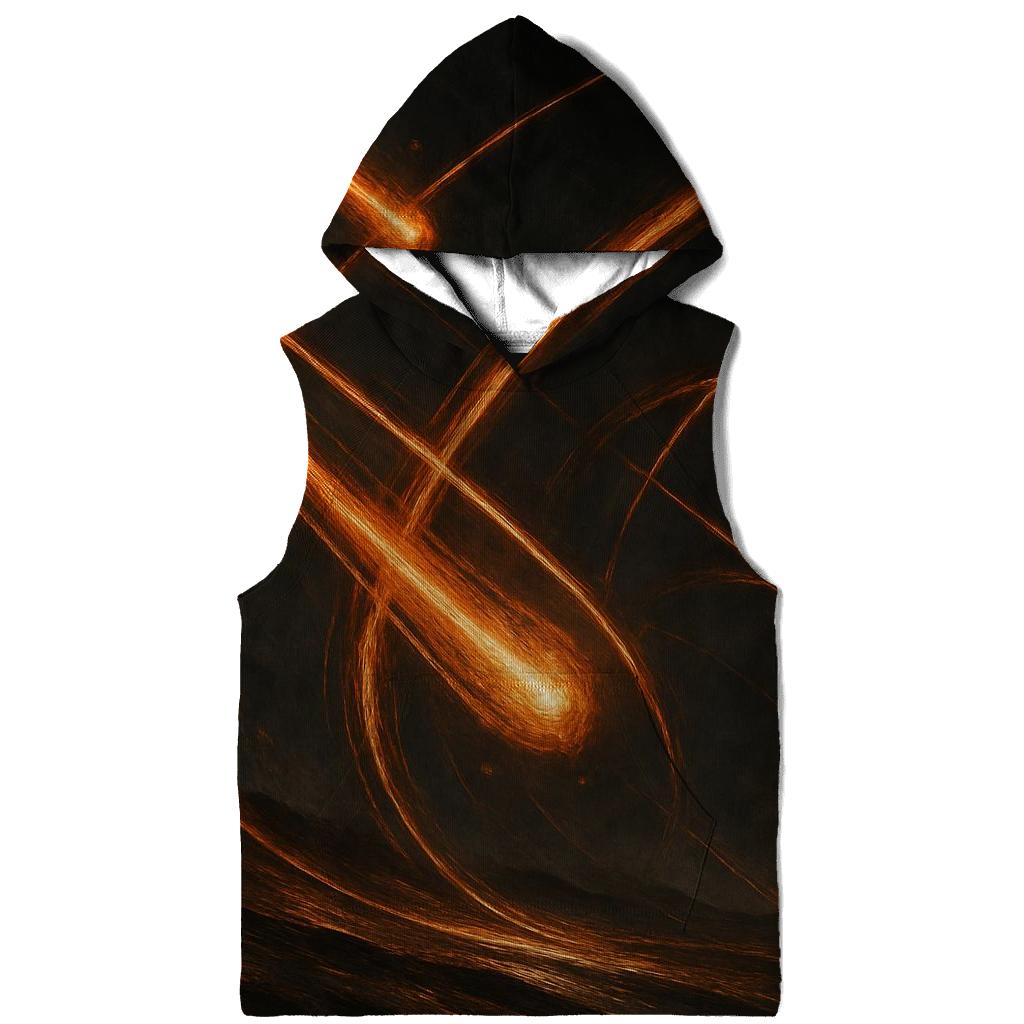 Copper Comet Trails pullover hoodies