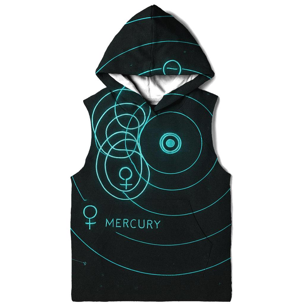 Retrograde Mercury Orbit Diagram custom hoodies