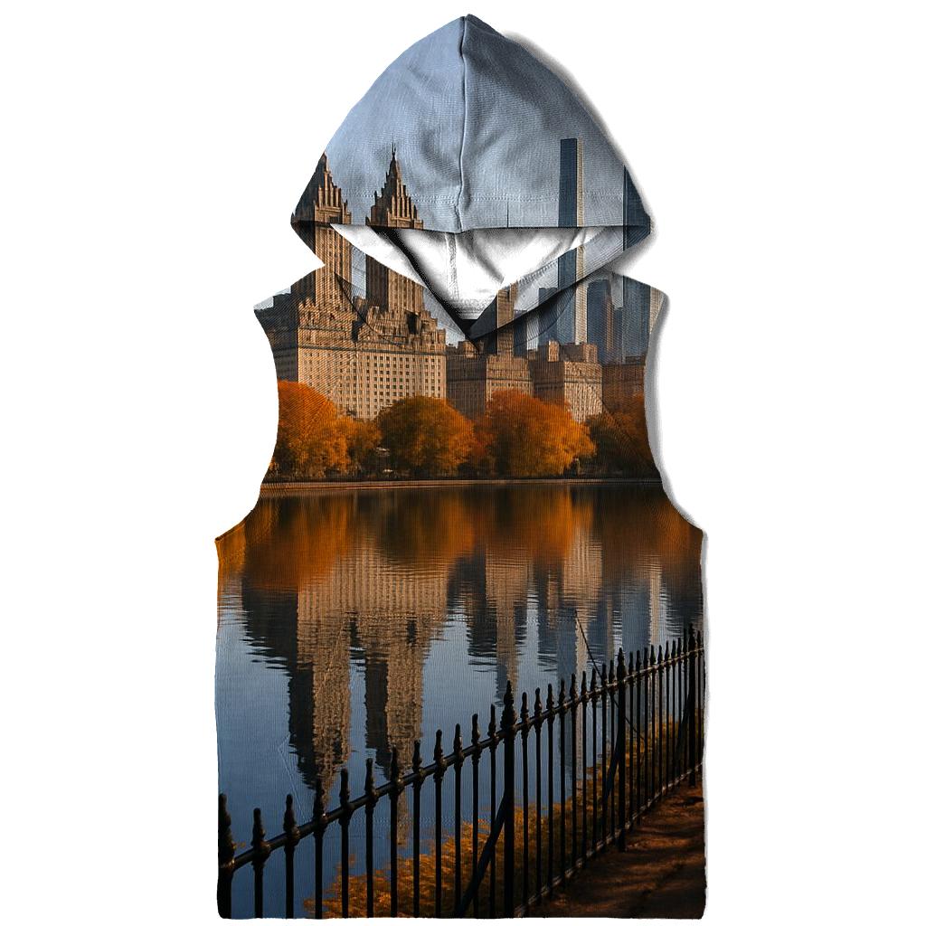 Classic Midtown Skyline From Central Park Reservoir hoodie trends