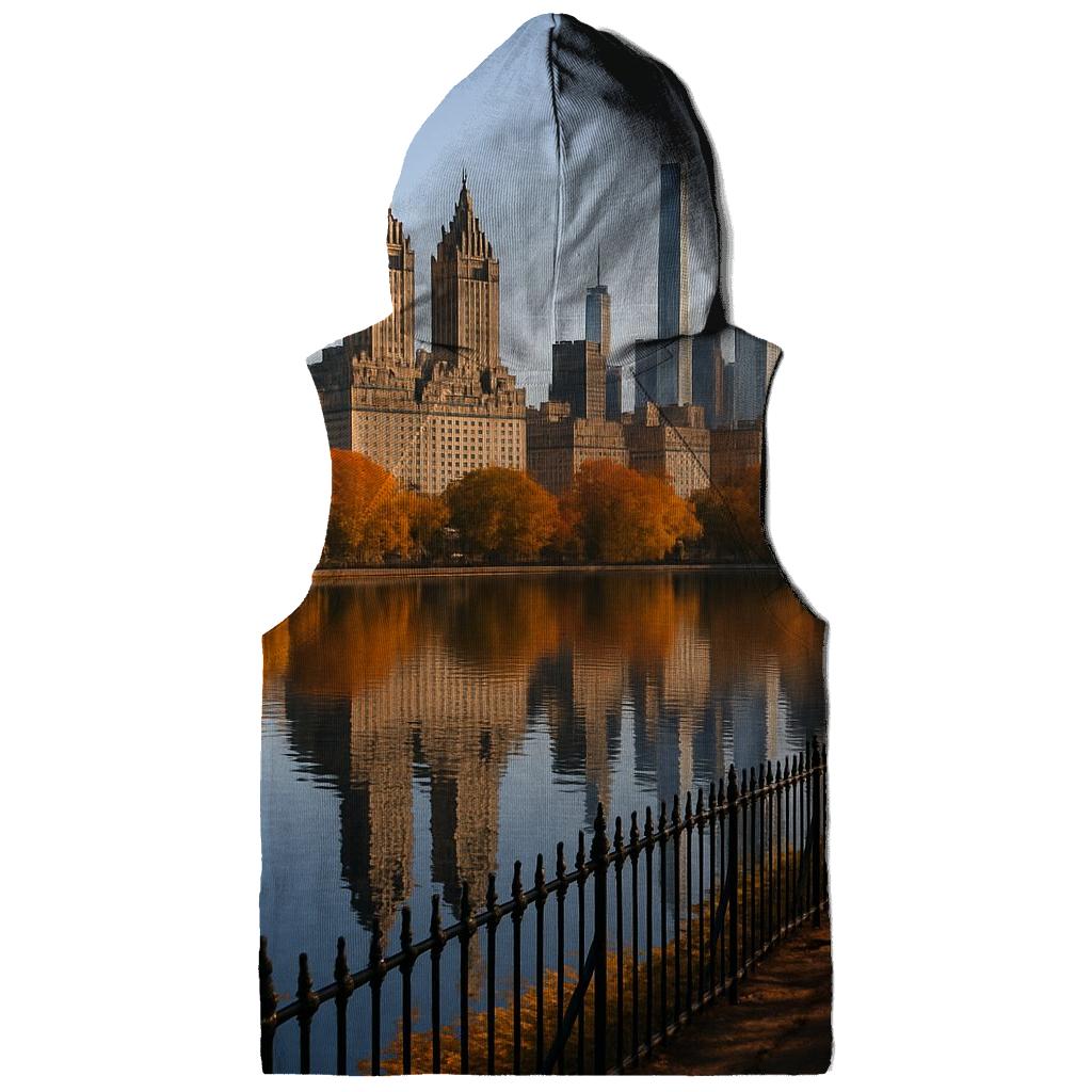 Classic Midtown Skyline From Central Park Reservoir hoodie trends