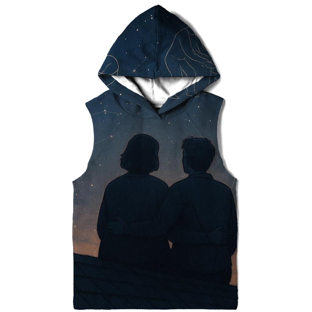 Time Constellations Of Her Memories heavyweight hoodies