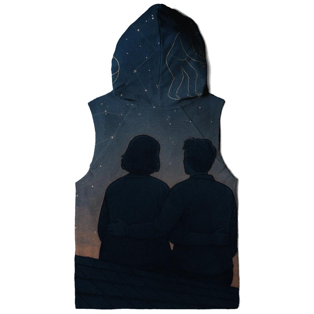 Time Constellations Of Her Memories heavyweight hoodies
