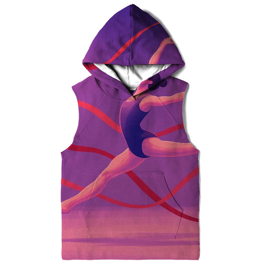 Artistic Gymnastics Ribbon Flow premium hoodies