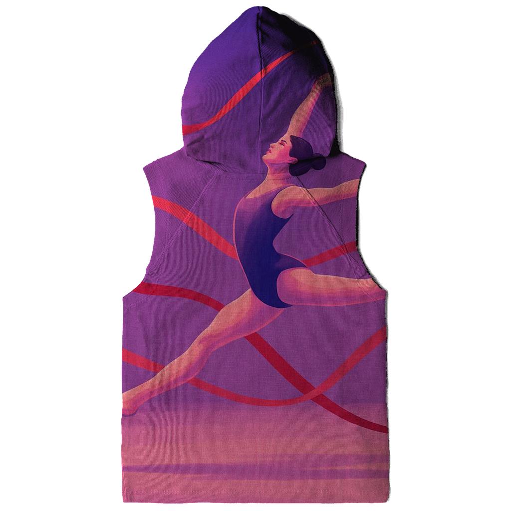 Artistic Gymnastics Ribbon Flow premium hoodies