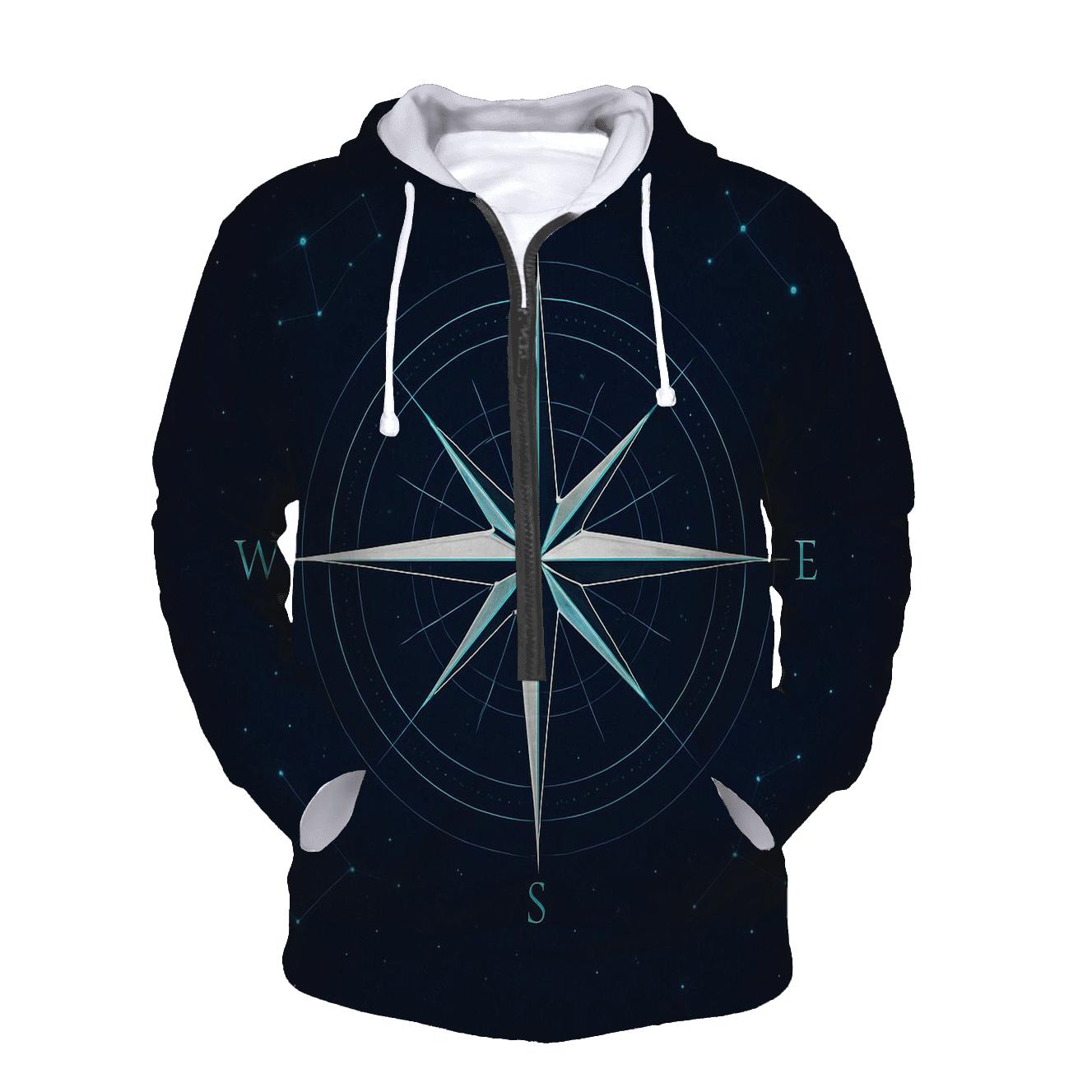 Stellar Compass Rose hoodie trends