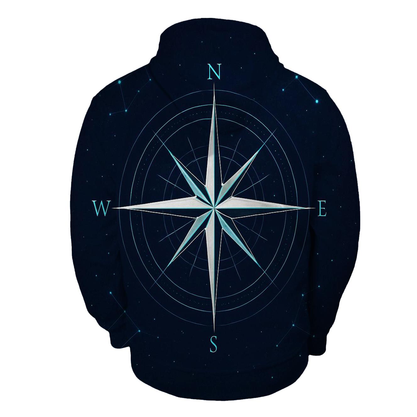 Stellar Compass Rose hoodie trends