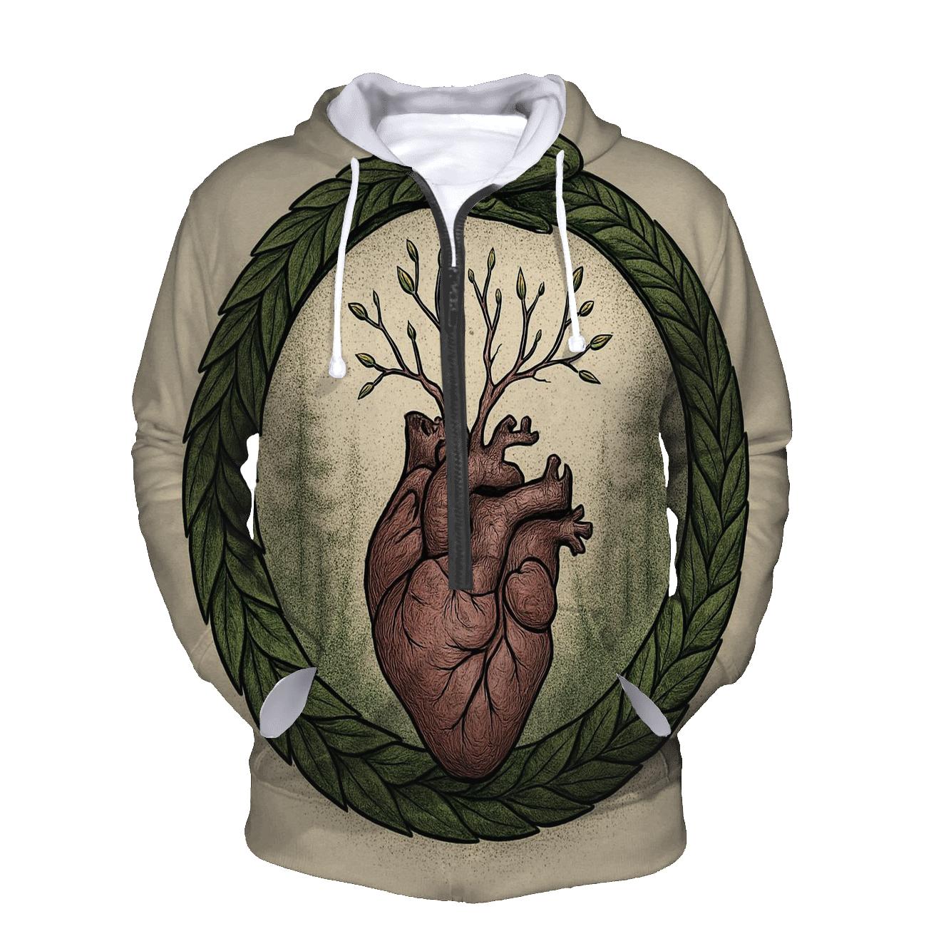 Forest Heart Ouroboros hoodies fashion