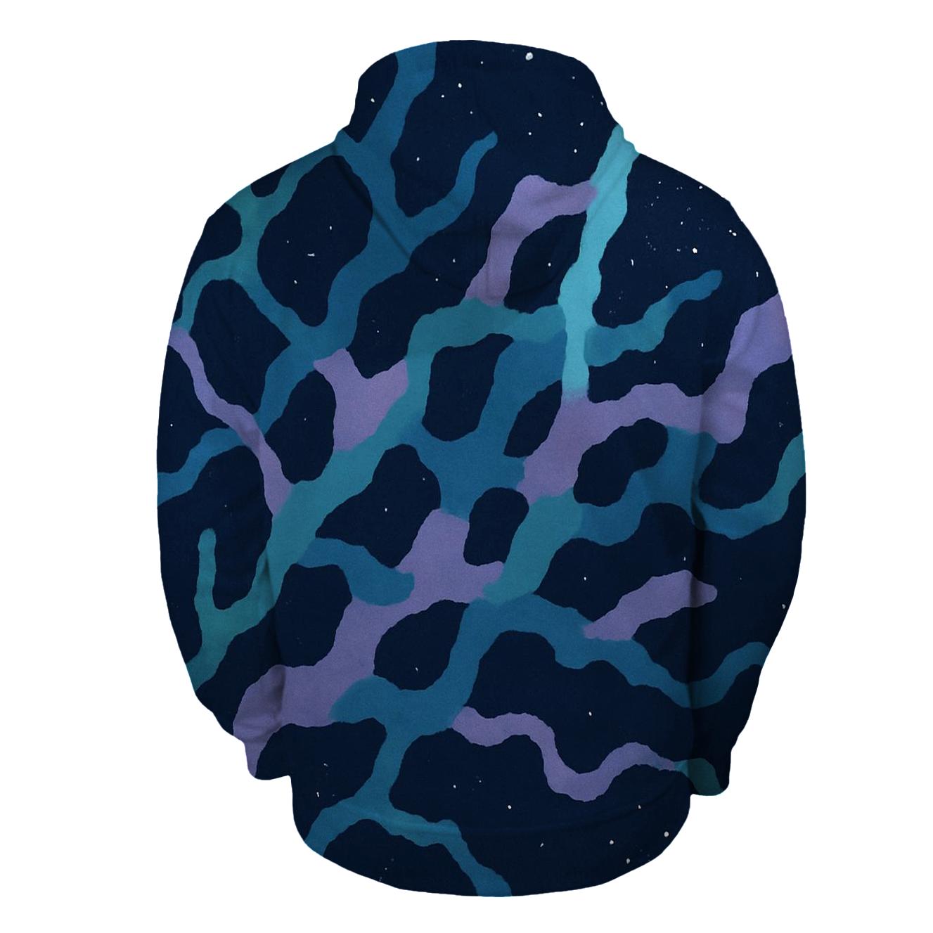 Nebula Filament Tapestry pullover hoodies