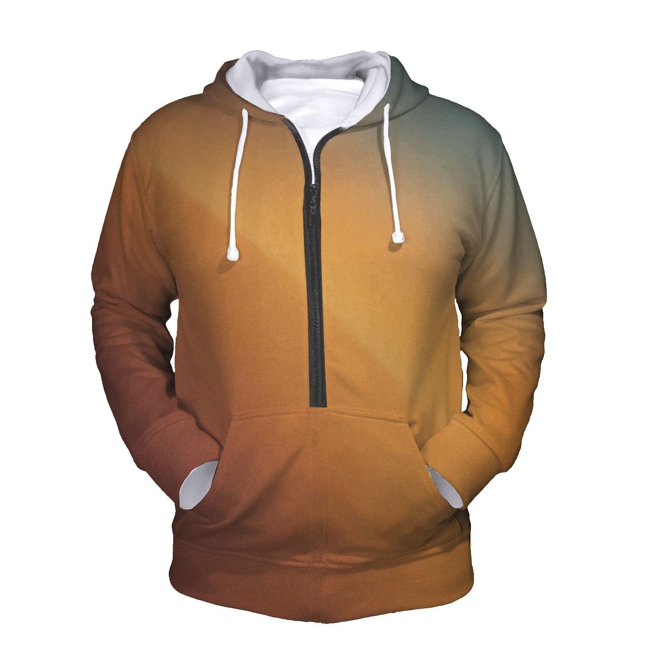 Desert Mirage Flow embroidered hoodies