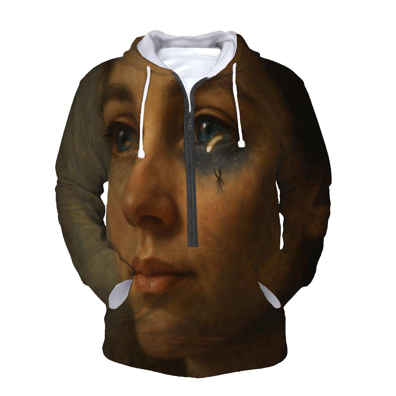 Comet Wishes In A Mothers Eyes printed hoodies