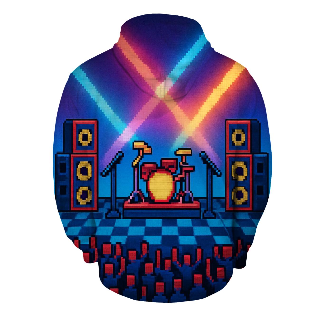 Pixel Stage Uprising premium hoodies