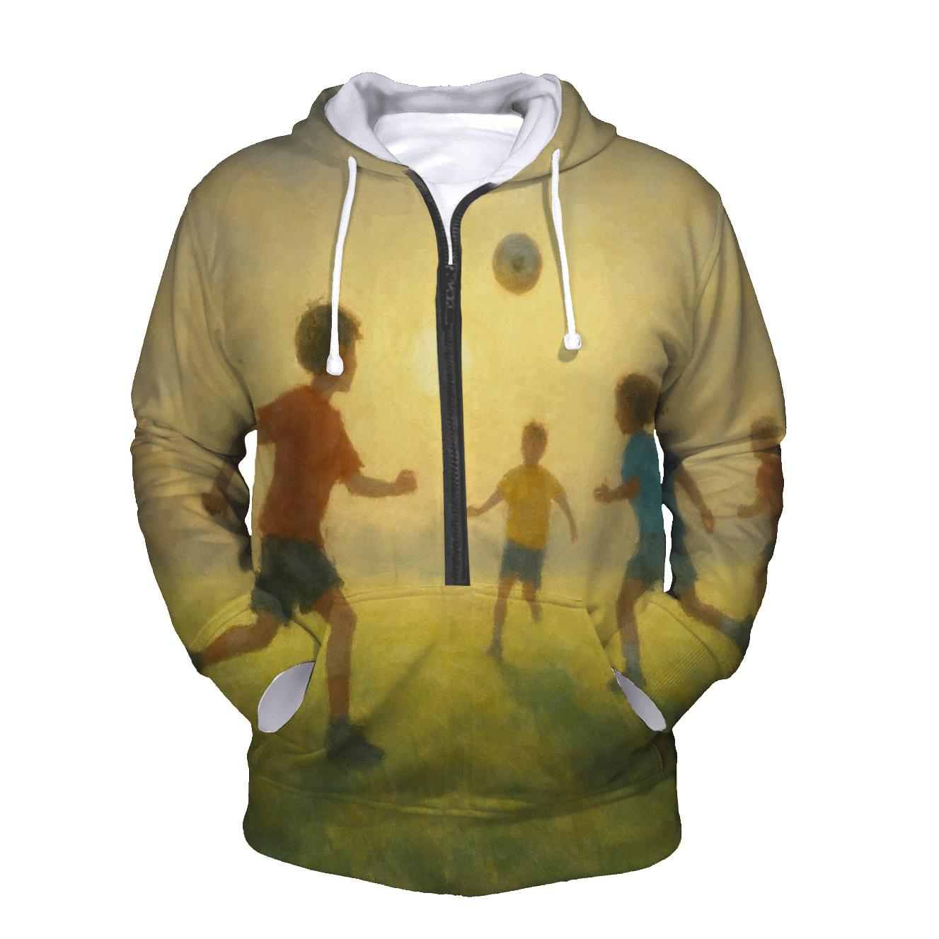 Youth Soccer Sunrise Field pullover hoodies