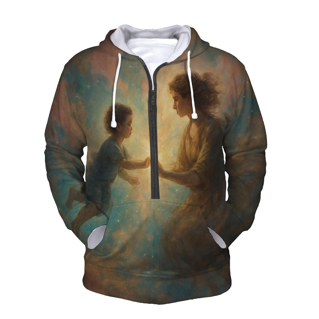 Nebula Of Shared Beginnings custom hoodies