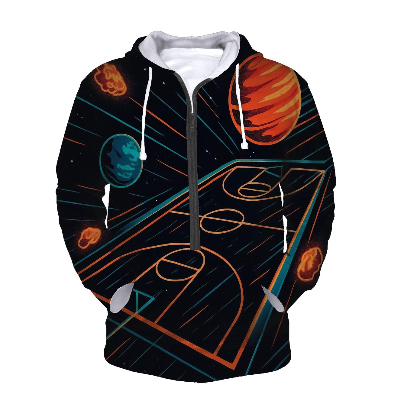 Zero Gravity Sports Court designer hoodies