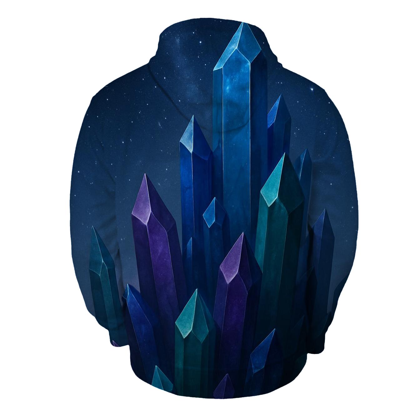 Celestial Crystal Spire custom hoodies