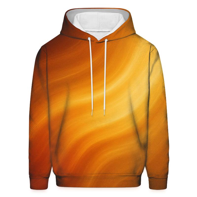 Molten Amber Drift pullover hoodies