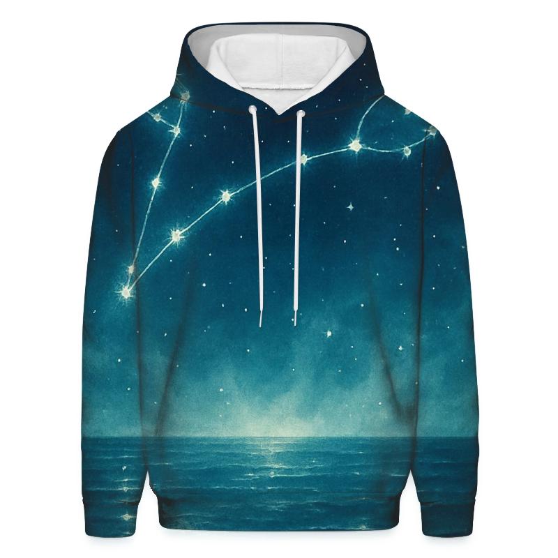 Luminous Pisces Tidal Constellation hoodie designs