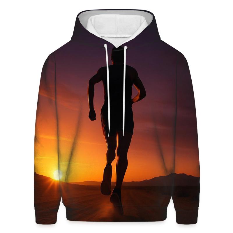 Desert Marathon Dusk Run designer hoodies