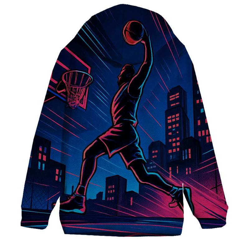 Urban Street Basketball Energy Court custom hoodies