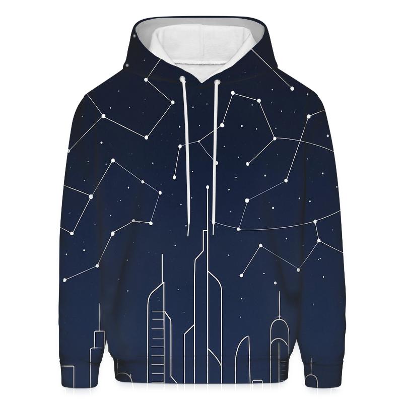 Cosmic City Horizon Line custom hoodies