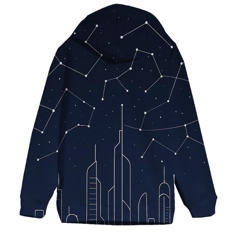 Cosmic City Horizon Line custom hoodies