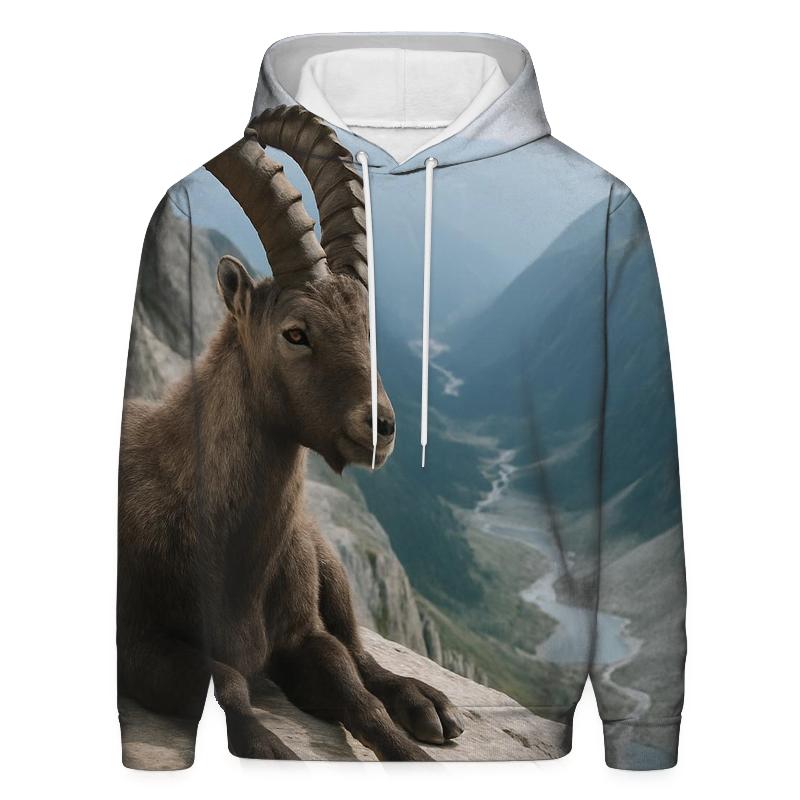 Alpine Ledge Ibex Rest custom hoodies