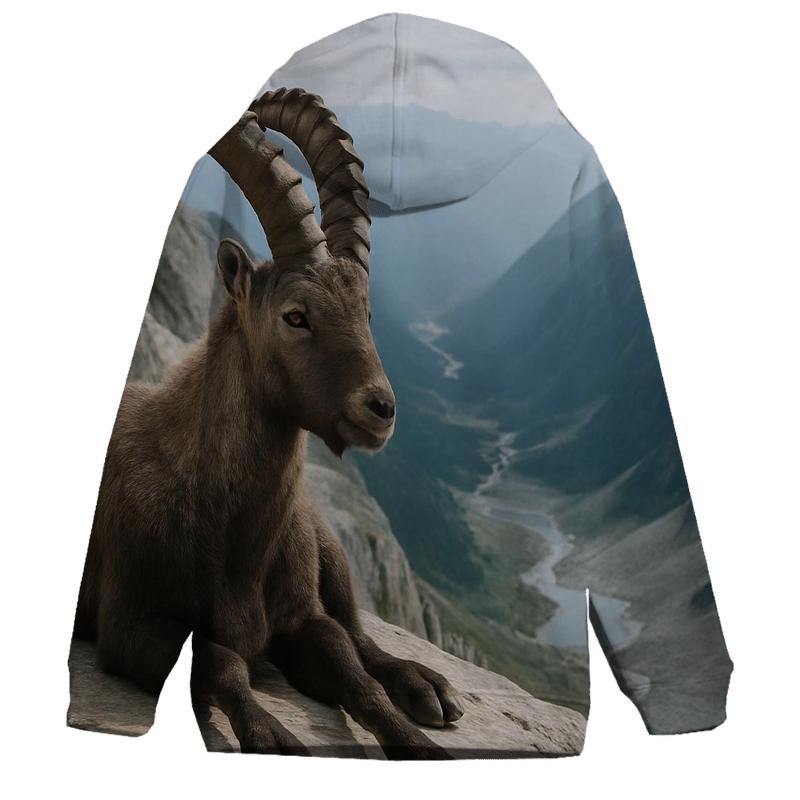 Alpine Ledge Ibex Rest custom hoodies