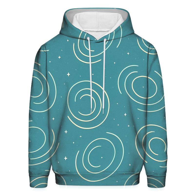Gravitational Lens Arc Field custom hoodies