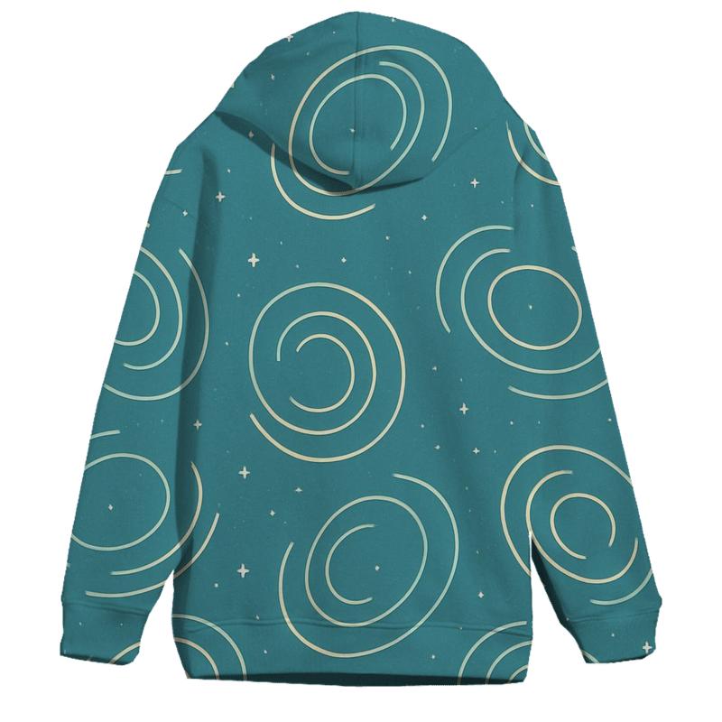 Gravitational Lens Arc Field custom hoodies