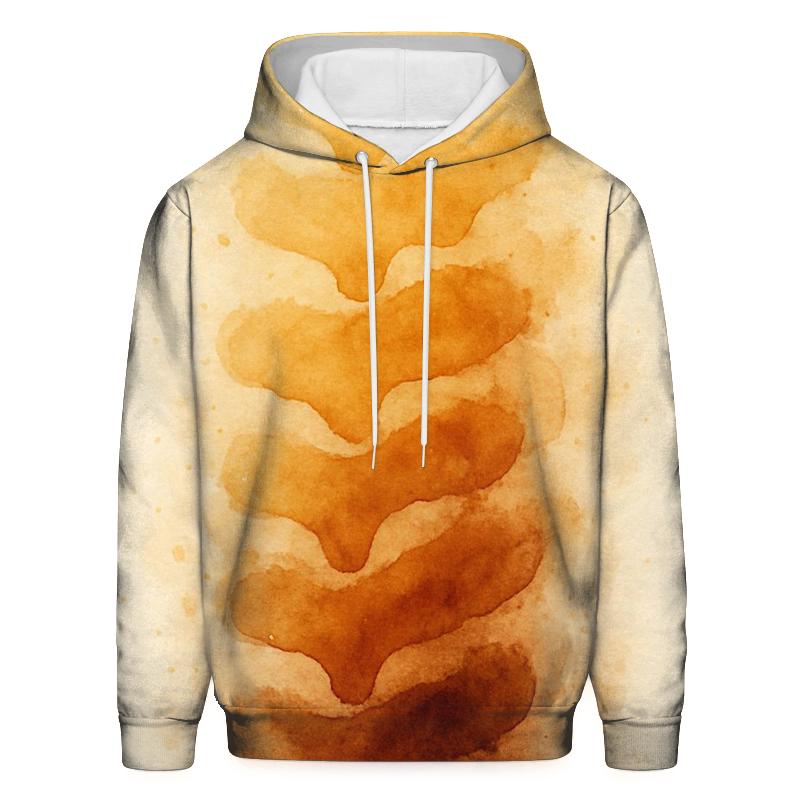 Amber Drip Cascade heavyweight hoodies