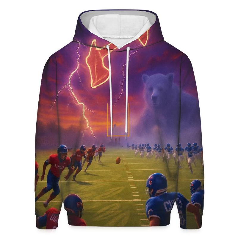 Southern Thunder Versus Lakefront Roar embroidered hoodies