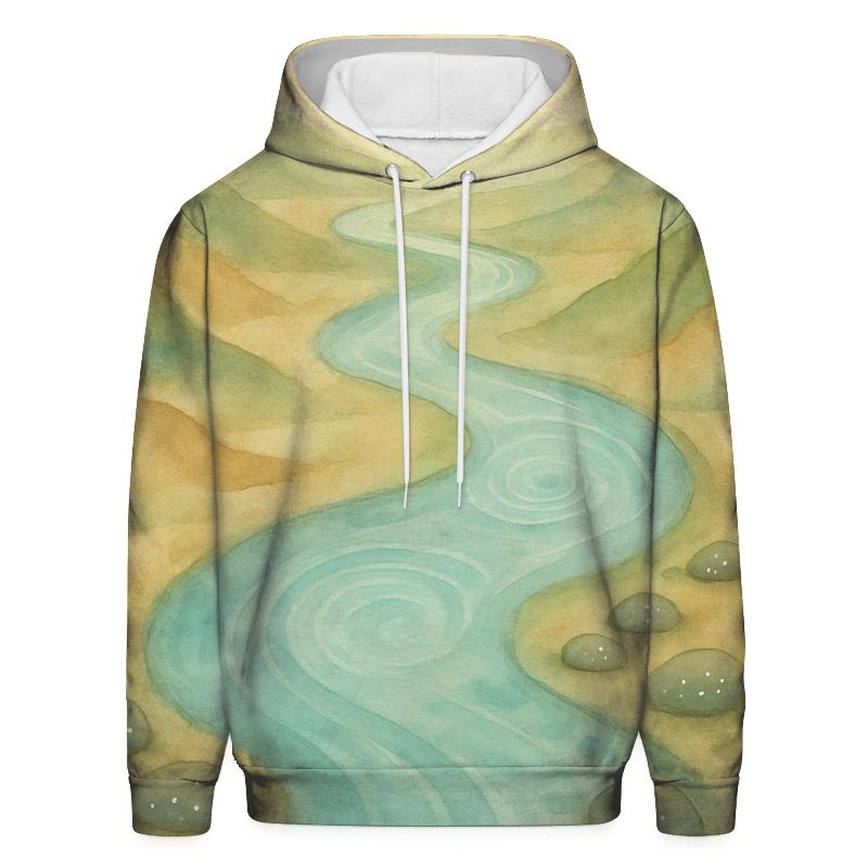 River Of Gentle Echoes pullover hoodies