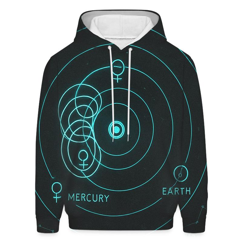 Retrograde Mercury Orbit Diagram hoodies fashion