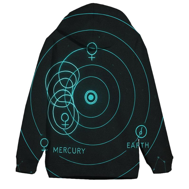 Retrograde Mercury Orbit Diagram hoodies fashion