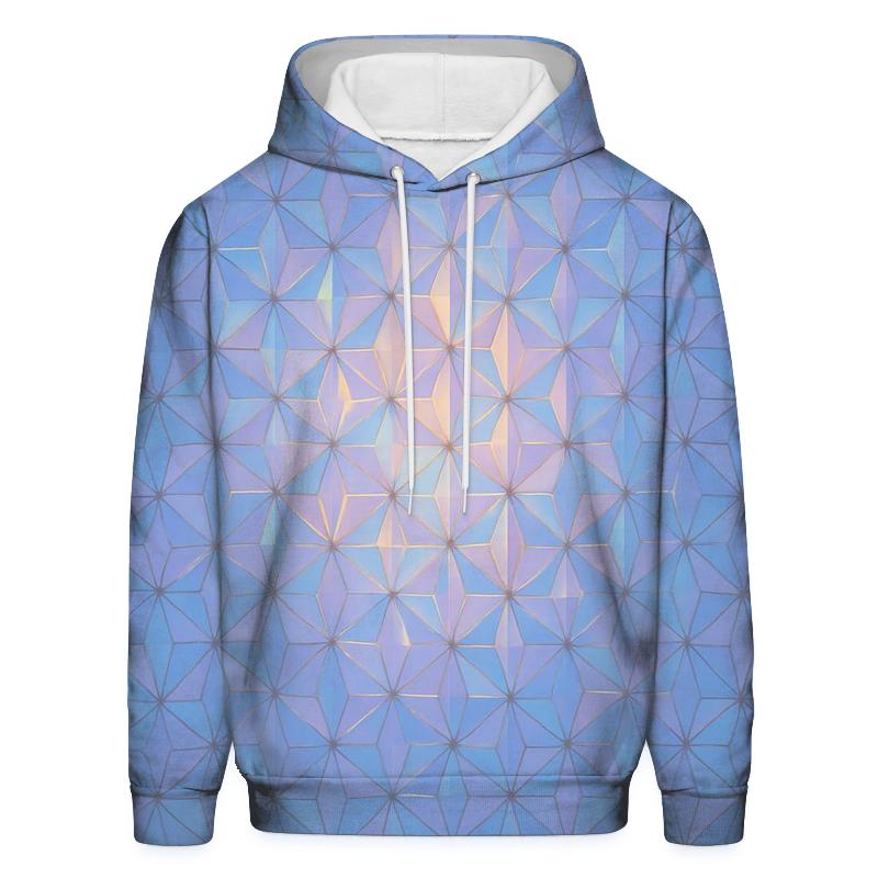Holographic Star Mosaic hoodie styles