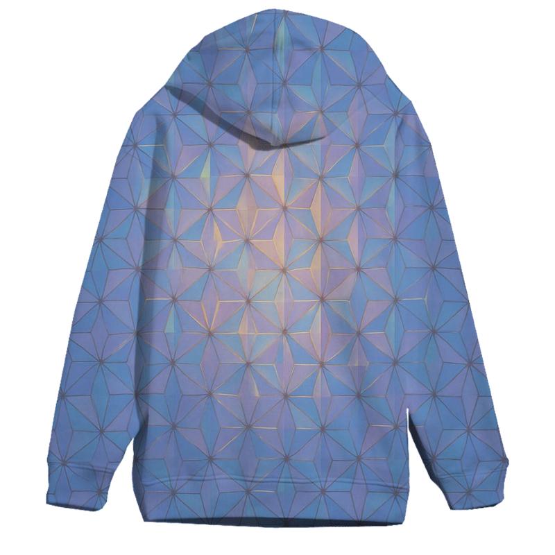 Holographic Star Mosaic hoodie styles