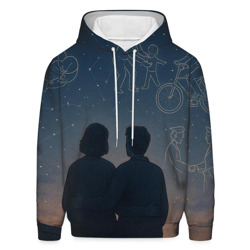 Time Constellations Of Her Memories pullover hoodies