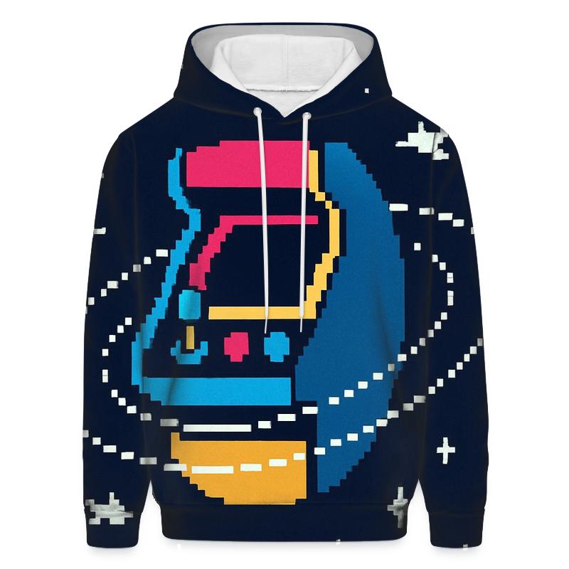 Pixel Planet Arcade heavyweight hoodies